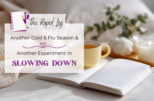 Another Cold and Flu Season — and Another Experiment in Slowing Down (1)