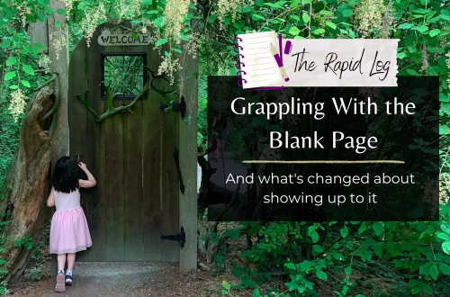 The Rapid Log - Grappling With the Blank Page